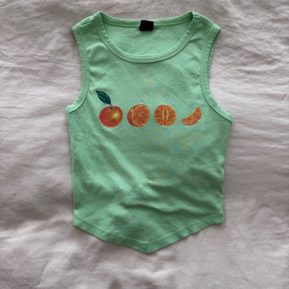 Urban Outfitters Green backless Tank Top